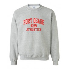 Fort Osage 2022 Boosters ATHLETICS Crewneck Sweatshirt (Sport Grey)