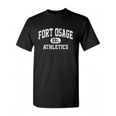 Fort Osage 2022 Boosters ATHLETICS Short-sleeved Tee (Black)