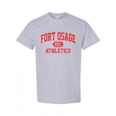Fort Osage 2022 Boosters ATHLETICS Short-sleeved Tee (Sport Grey)
