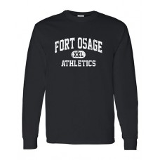 Fort Osage 2022 Boosters ATHLETICS Long-sleeved Tee (Black)