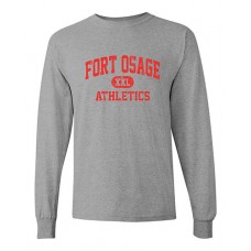 Fort Osage 2022 Boosters ATHLETICS Long-sleeved Tee (Sport Grey)
