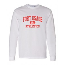 Fort Osage 2022 Boosters ATHLETICS Long-sleeved Tee (White)