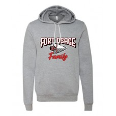 Fort Osage 2022 Boosters FAMILY Sponge Fleece Hoodie (Athletic Heather)