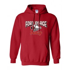 Fort Osage 2022 Boosters FAMILY Hoodie Sweatshirt (Red)