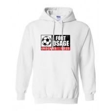 Fort Osage 2022 Soccer Hoodie Sweatshirt (White)
