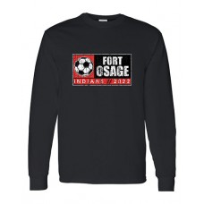 Fort Osage 2022 Soccer Long-sleeved T (Black)