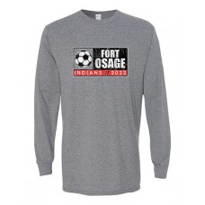 Fort Osage 2022 Soccer Long-sleeved T (Graphite Heather)
