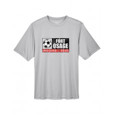 Fort Osage 2022 Soccer Dry-fit Short-sleeved T (Silver)