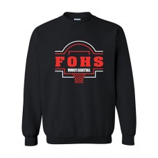 Fort Osage 2023 Women's Basketball Crewneck Sweatshirt (Black)