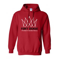 Fort Osage 2023 Women's Basketball Hoodie (Red)