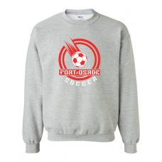 Fort Osage 2023 Soccer V2 Crewneck Sweatshirt (Sport Grey)