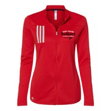 Fort Osage 2023 Track Under Armor 1/4 Zip, Ladies SPEAR (Red)