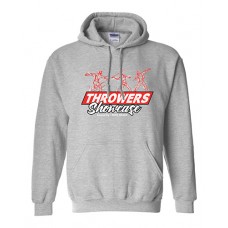 Fort Osage 2024 THROWERS Track Hoodie (Sport Grey)