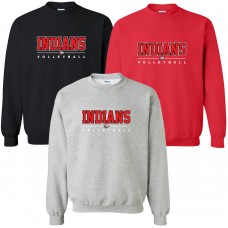 Fort Osage 2026 Volleyball D3 Crewneck Sweatshirt